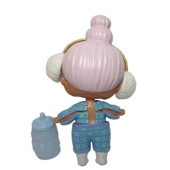 LOL Surprise Doll Uptown PROPER Lil Sis Pastel Pink Hair Mini 3" Figure Doll Toy - Picture 4 of 6